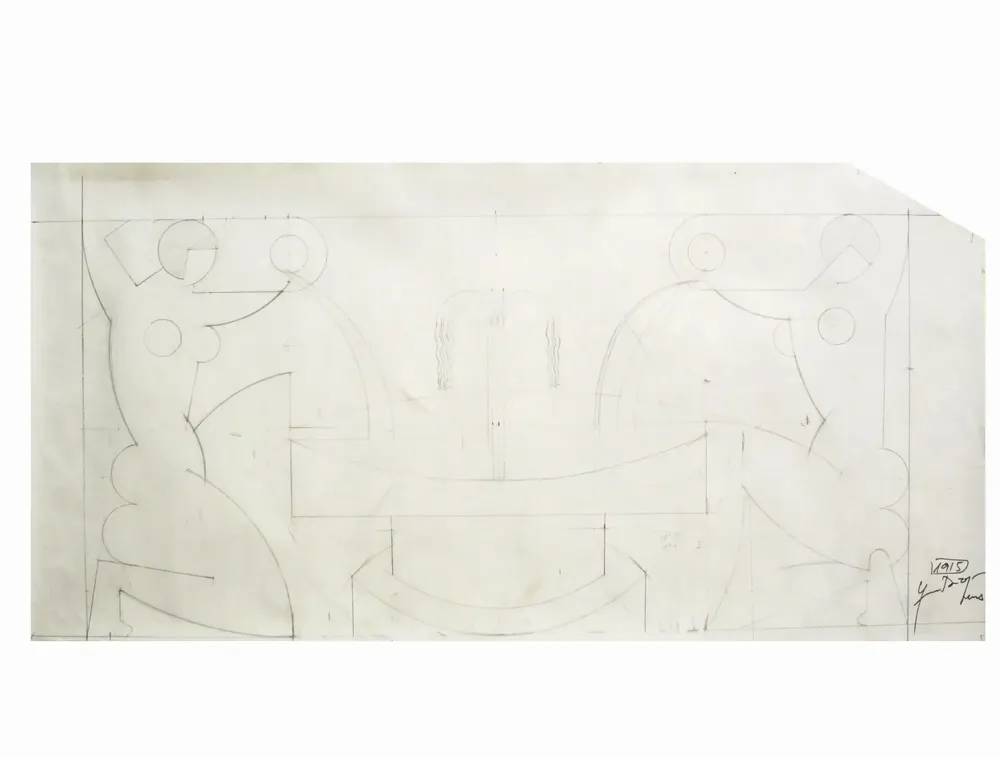 Artwork titled "ST" made with pencil in the year 1994 by Juan Diego Miguel