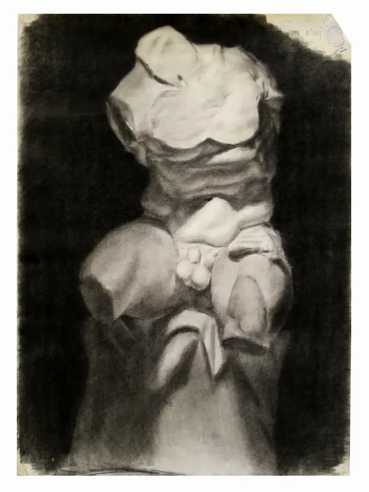 Artwork titled "ST" made with pooll in the year 1976 by Juan Diego Miguel