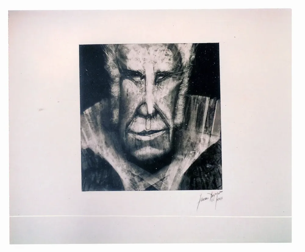 Artwork titled "ST" made with pencil, paper in the year 1985 by Juan Diego Miguel