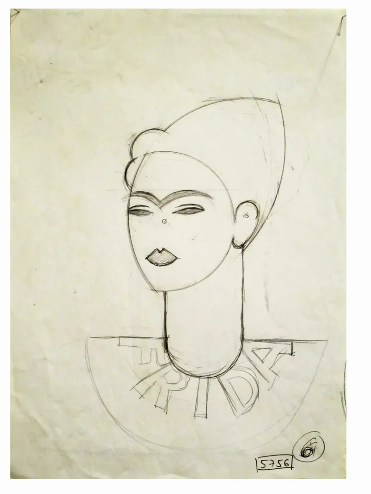 Artwork titled "ST" made with pencil in the year 2002 by Juan Diego Miguel