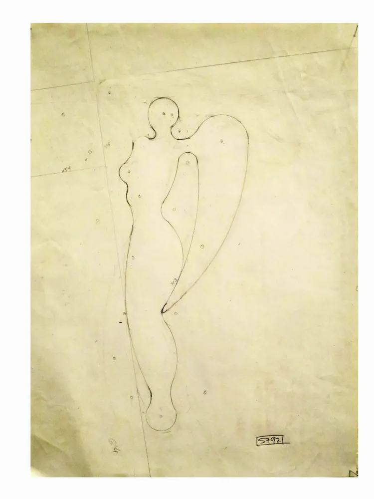 Artwork titled "ST" made with pencil in the year 2007 by Juan Diego Miguel