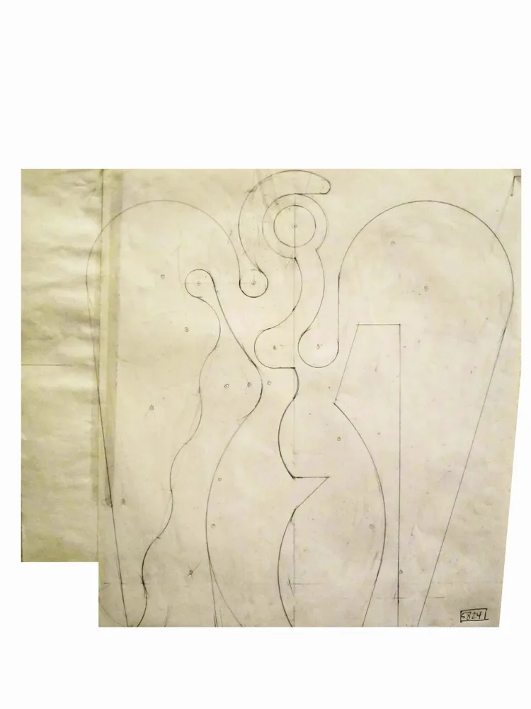 Artwork titled "ST" made with pencil in the year 2007 by Juan Diego Miguel