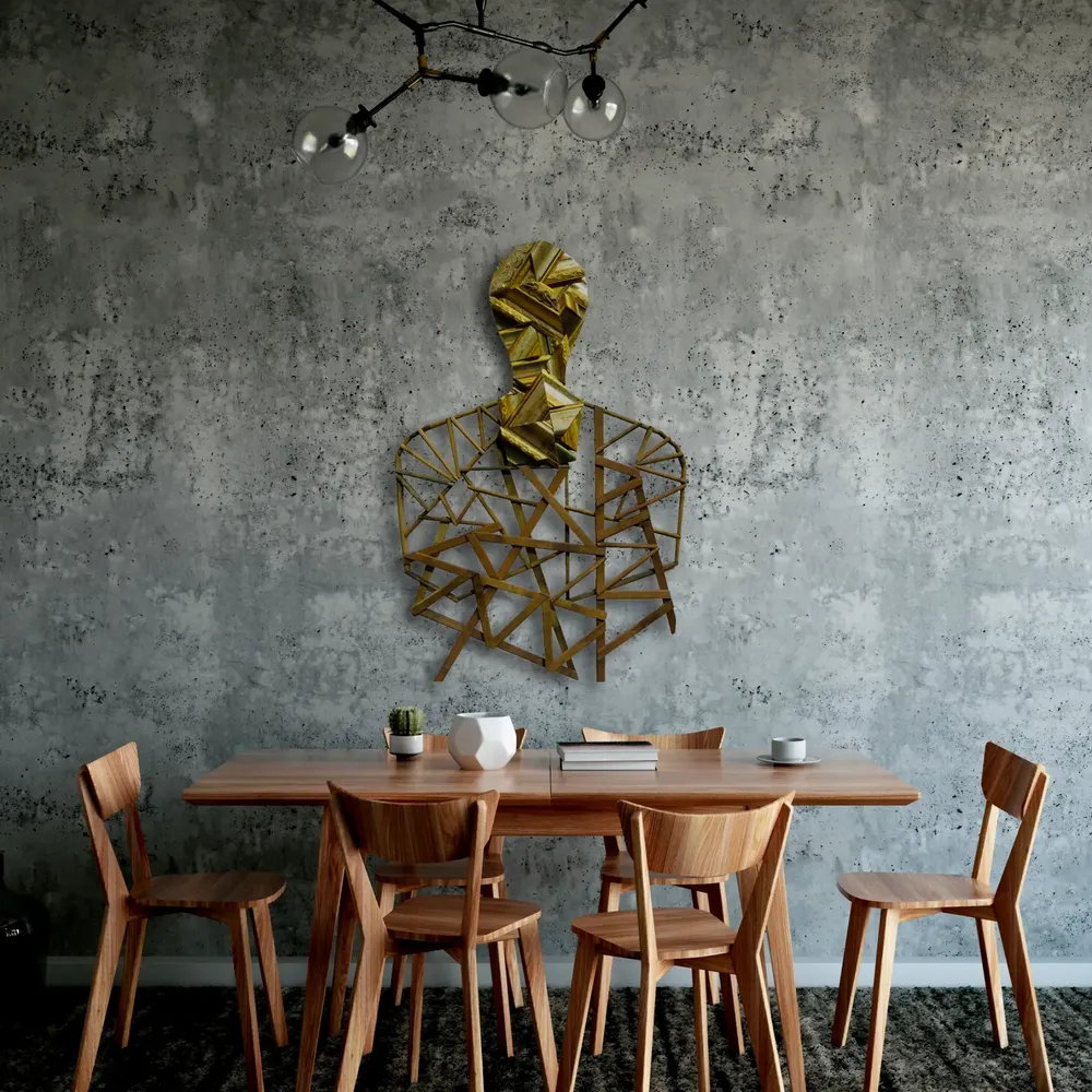 Artwork titled "En construccion" made with wood, frames in the year 2014 by Juan Diego Miguel