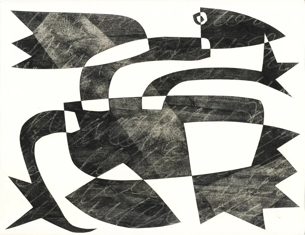 Artwork titled "Pajaro" made with graphite, paper in the year 2021 by Juan Diego Miguel