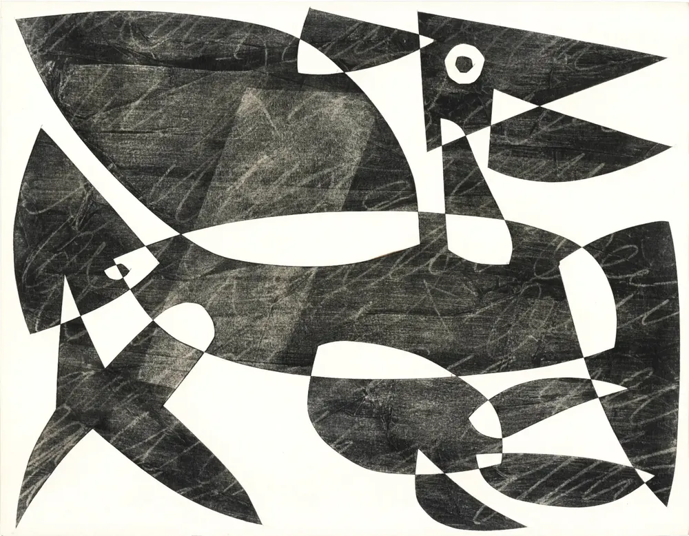 Artwork titled "Pajaro" made with graphite, paper in the year 2021 by Juan Diego Miguel