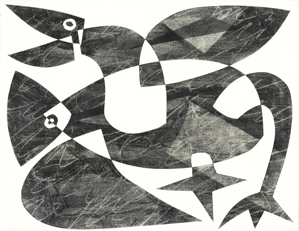 Artwork titled "Pajaro" made with graphite, paper in the year 2021 by Juan Diego Miguel