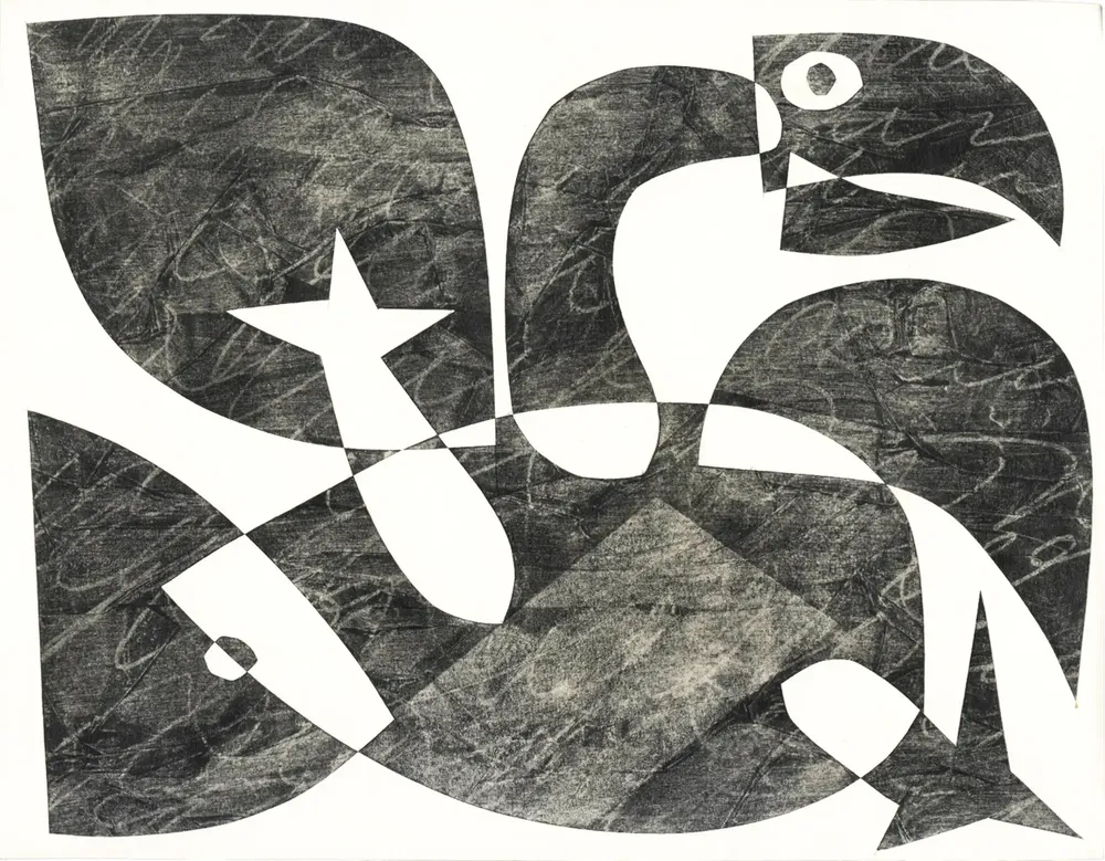 Artwork titled "Pajaro" made with graphite, paper in the year 2021 by Juan Diego Miguel
