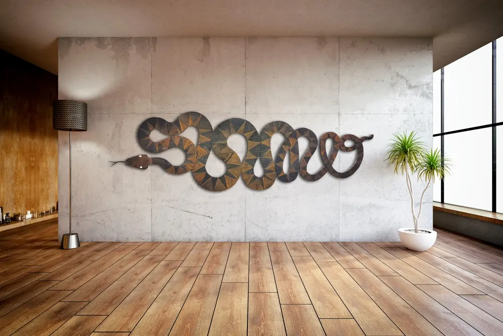 Artwork titled "NO" made with iron, crystal, rubber in the year 2023 by Juan Diego Miguel