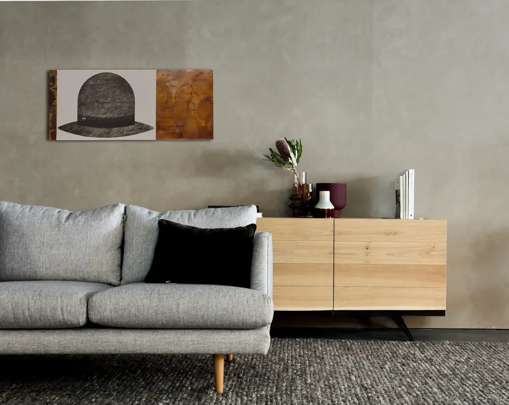 Artwork titled "Sombrero" made with graphite, paper, copper in the year 2023 by Juan Diego Miguel
