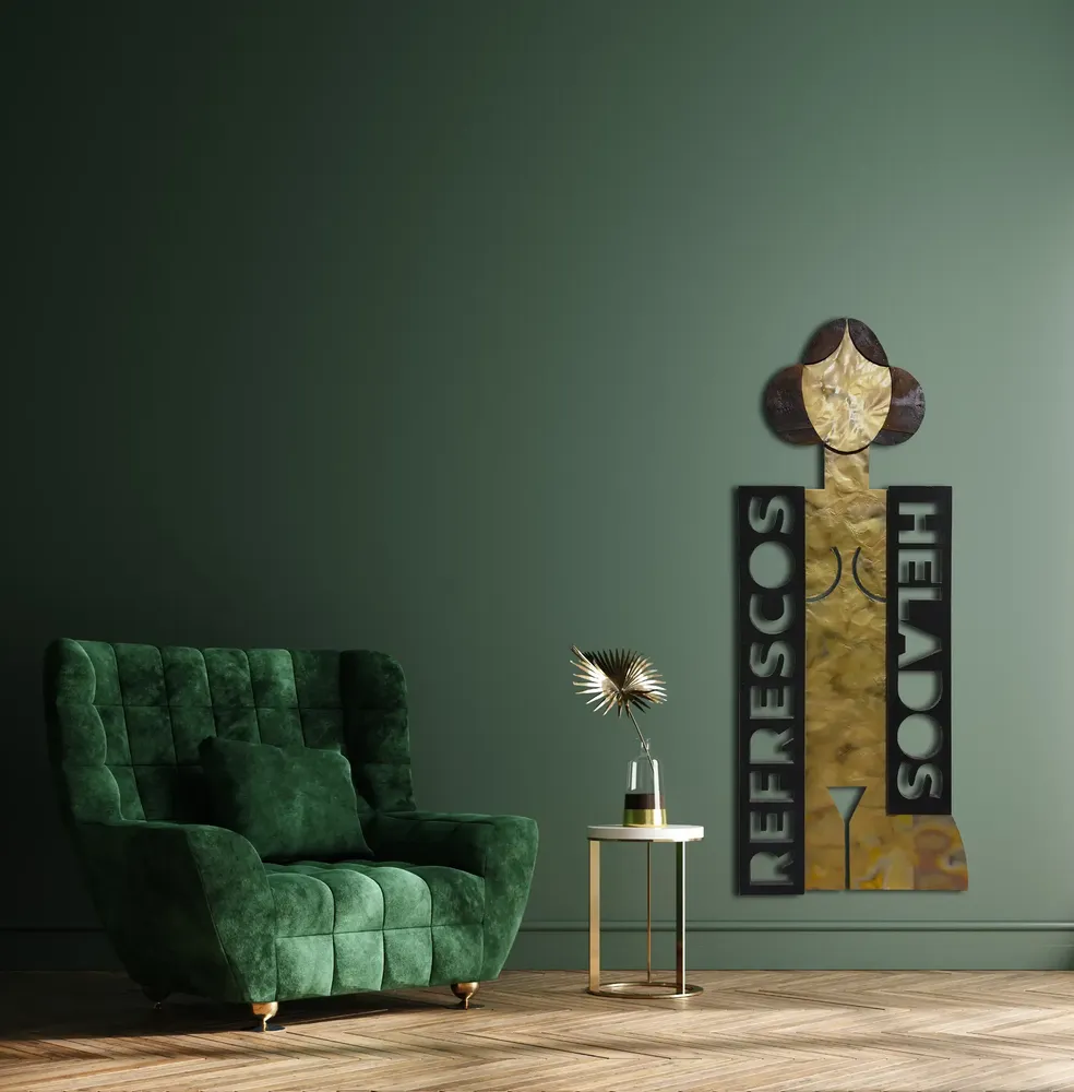 Artwork titled "Heladera" made with rubber, brass, plastic in the year 2024 by Juan Diego Miguel