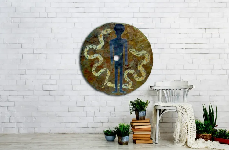 Artwork titled "Rueda" made with undefined in the year 1988 by Juan Diego Miguel