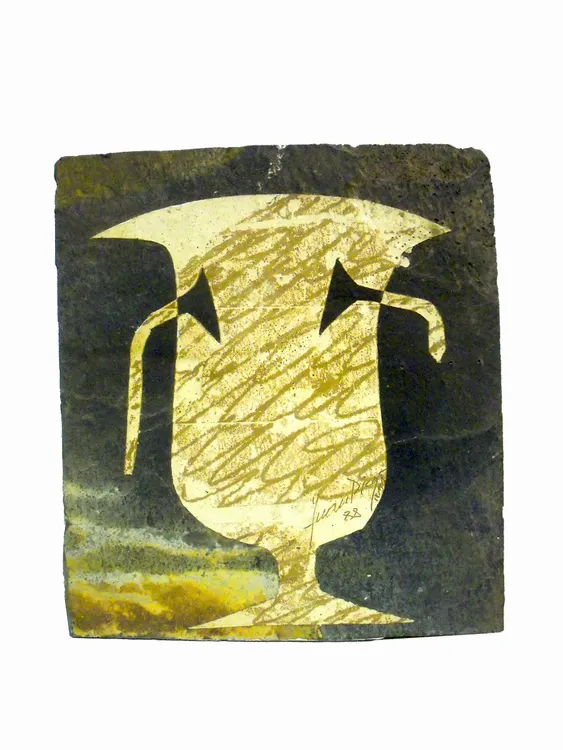 Artwork titled "Asa y media-2" made with undefined in the year 1988 by Juan Diego Miguel