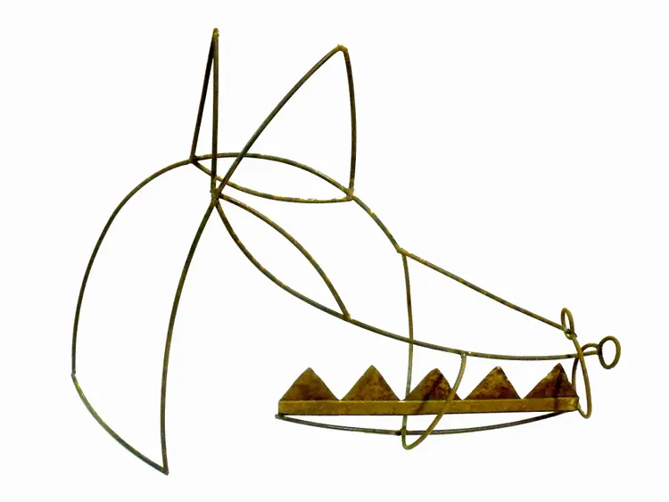Artwork titled "Cabeza de perro" made with undefined in the year 1994 by Juan Diego Miguel