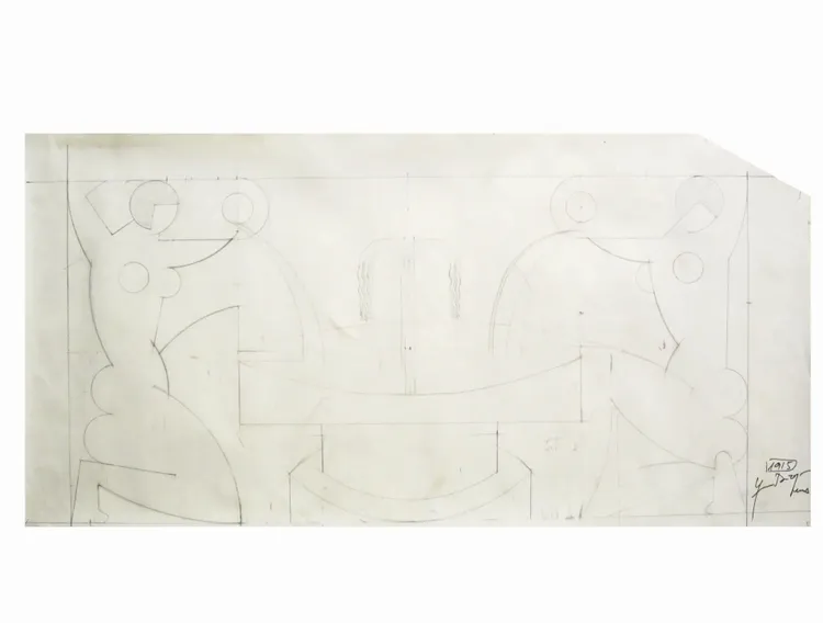 Artwork titled "ST" made with undefined in the year 1994 by Juan Diego Miguel