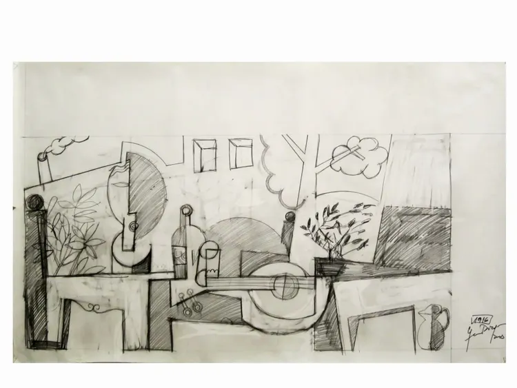 Artwork titled "ST" made with undefined in the year 1994 by Juan Diego Miguel