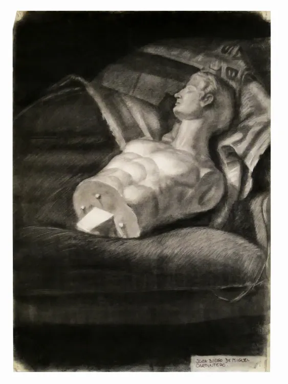 Artwork titled "ST" made with undefined in the year 1976 by Juan Diego Miguel