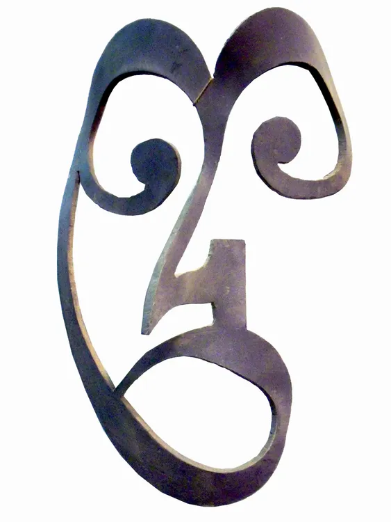 Artwork titled "Cabeza 346P" made with undefined in the year 1991 by Juan Diego Miguel
