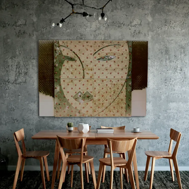Artwork titled "La cara de Irene" made with undefined in the year 2000 by Juan Diego Miguel