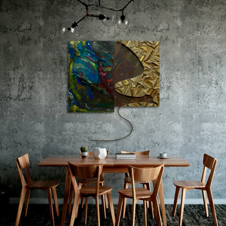 Artwork titled "El vuelo" made with undefined in the year 2010 by Juan Diego Miguel