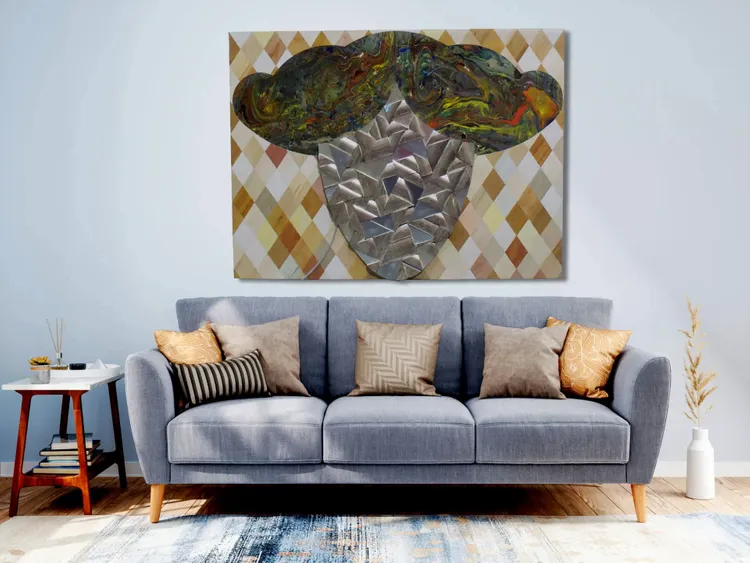 Artwork titled "La chica que amo a Henri" made with undefined in the year 2011 by Juan Diego Miguel