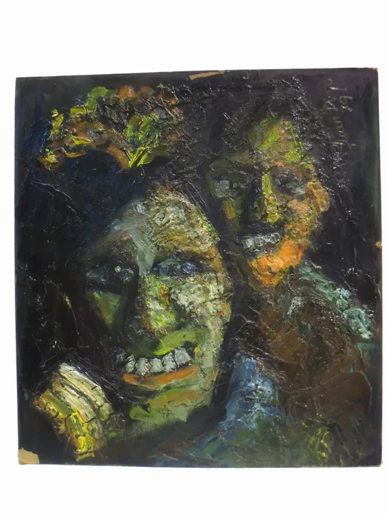 Artwork titled "Mascaras" made with undefined in the year 1979 by Juan Diego Miguel
