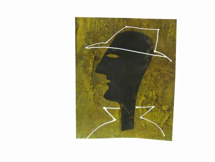 Artwork titled "Cabeza" made with undefined in the year 2003 by Juan Diego Miguel