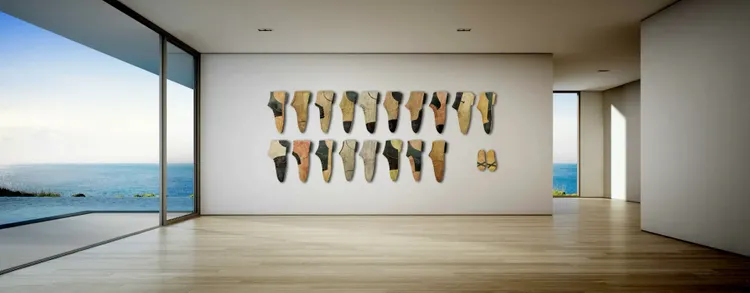 Artwork titled "Zapatos" made with undefined in the year 1987 by Juan Diego Miguel
