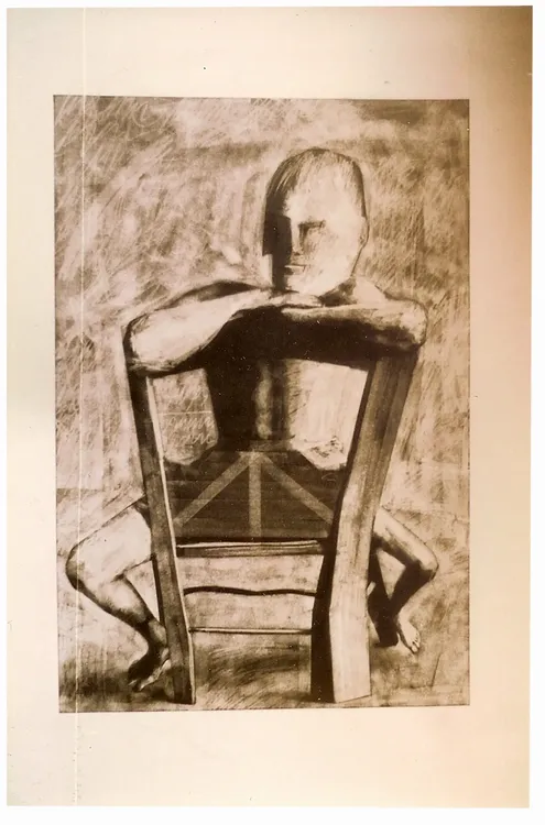 Artwork titled "ST" made with undefined in the year 1985 by Juan Diego Miguel