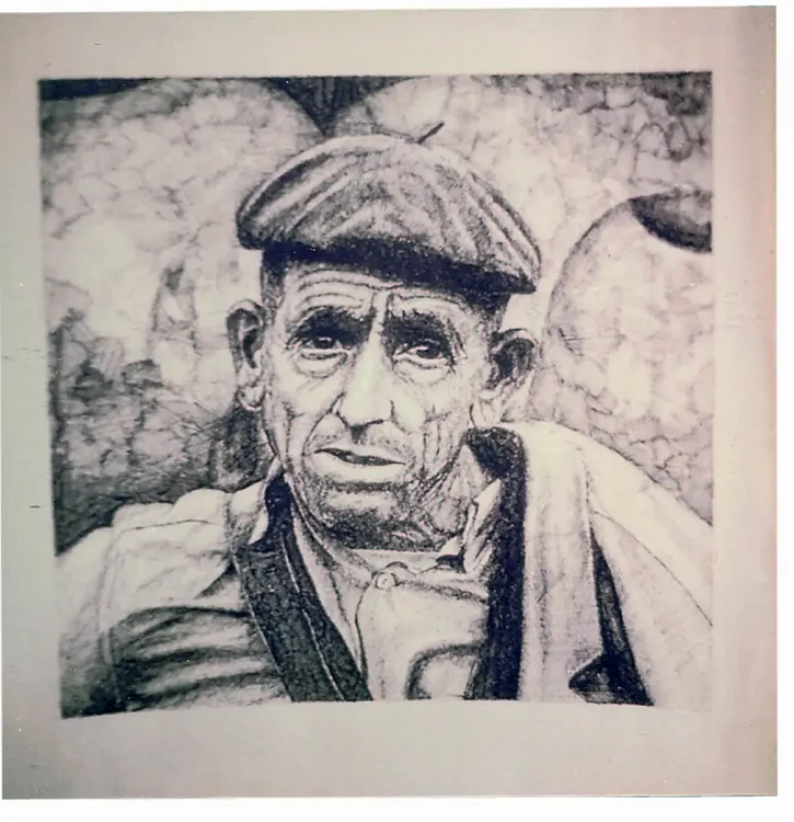 Artwork titled "ST" made with undefined in the year 1976 by Juan Diego Miguel