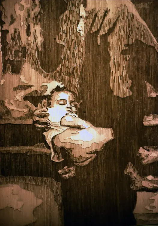 Artwork titled "ST" made with undefined in the year 1976 by Juan Diego Miguel