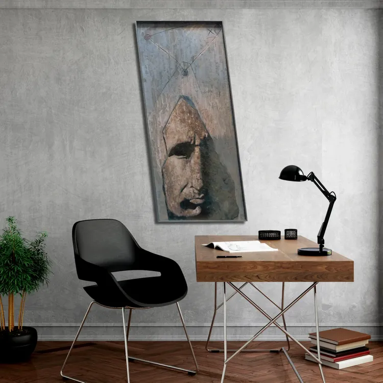 Artwork titled "Cara-1" made with undefined in the year 1986 by Juan Diego Miguel