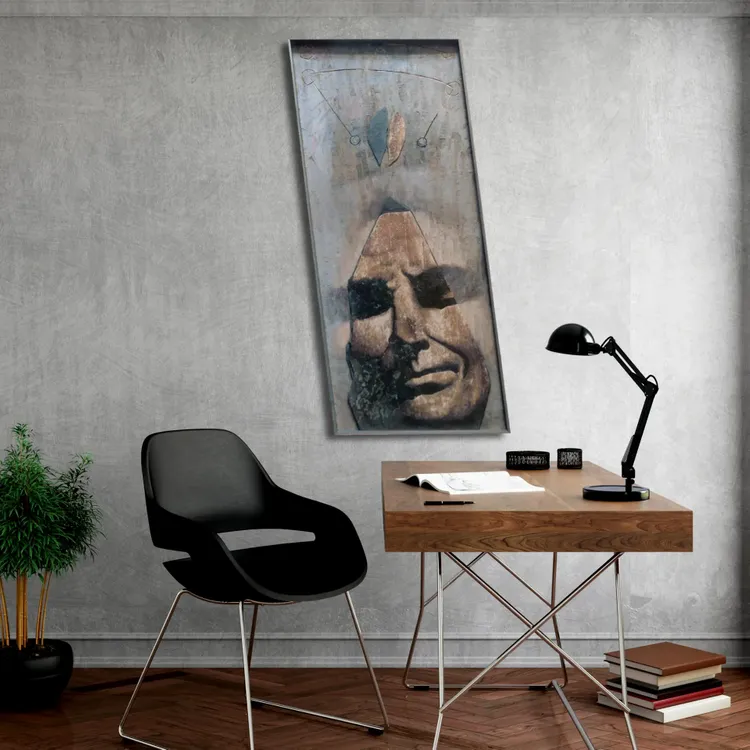Artwork titled "Cara-2" made with undefined in the year 1986 by Juan Diego Miguel