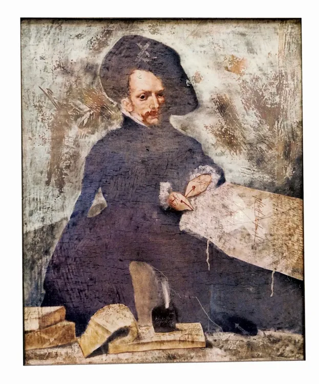 Artwork titled "Bufon el primo" made with undefined in the year 1985 by Juan Diego Miguel