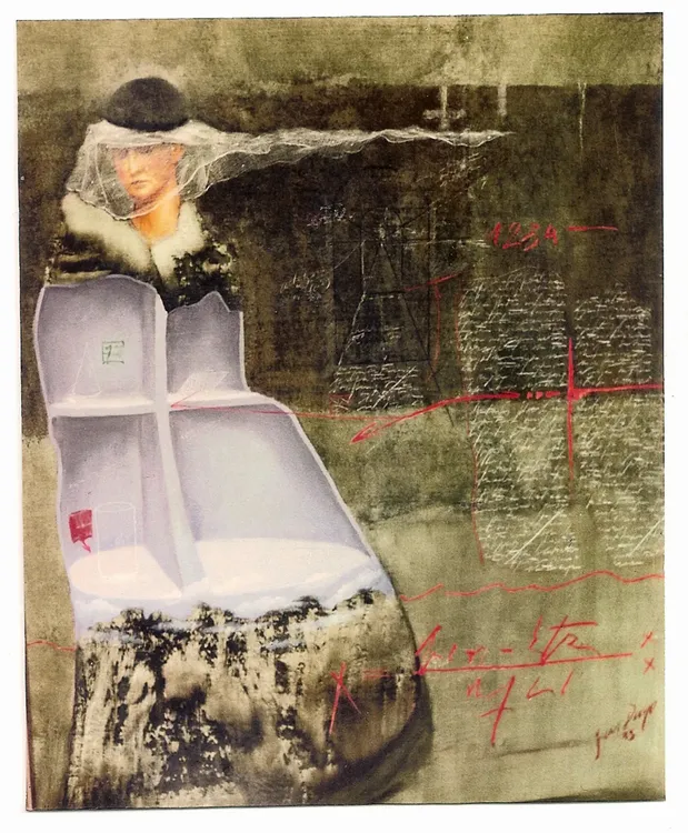 Artwork titled "Nostalgia" made with undefined in the year 1985 by Juan Diego Miguel