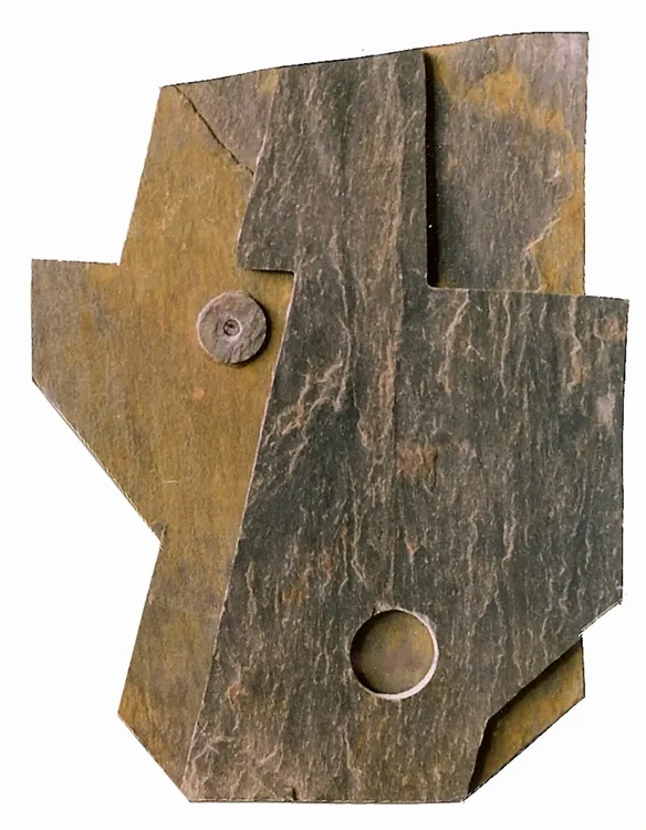 Artwork titled "Cabeza negra" made with undefined in the year 1991 by Juan Diego Miguel