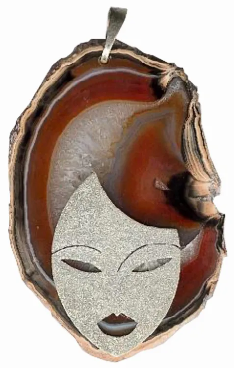 Artwork titled "Cara de plata-120" made with undefined in the year 2003 by Juan Diego Miguel