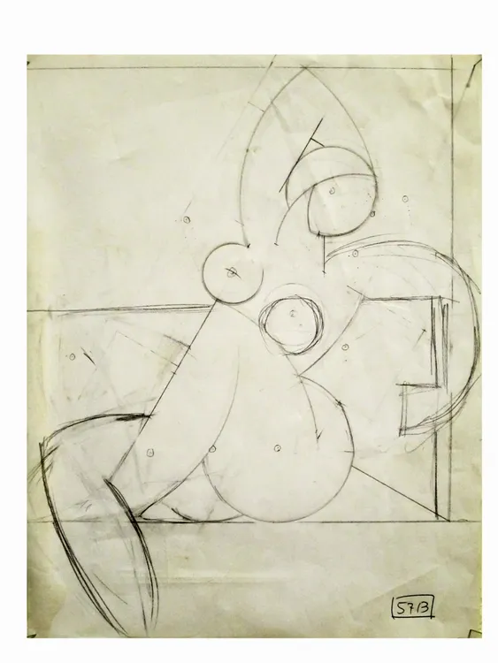 Artwork titled "ST" made with undefined in the year 2002 by Juan Diego Miguel