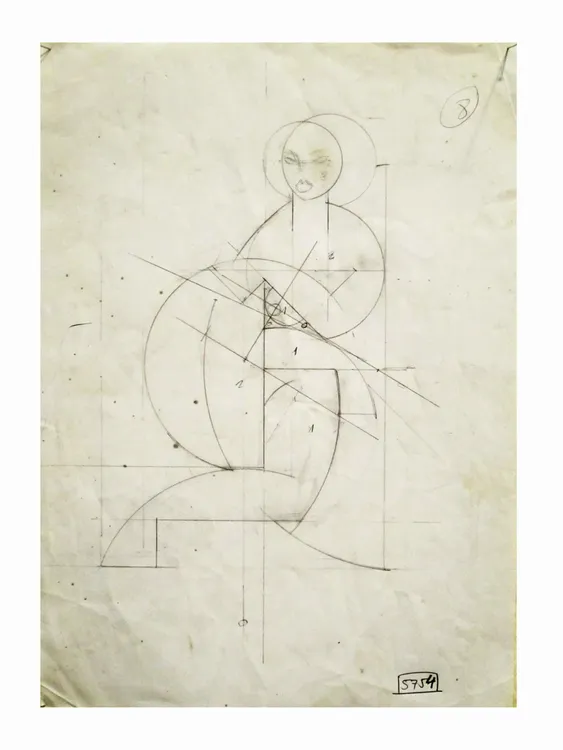 Artwork titled "ST" made with undefined in the year 2002 by Juan Diego Miguel