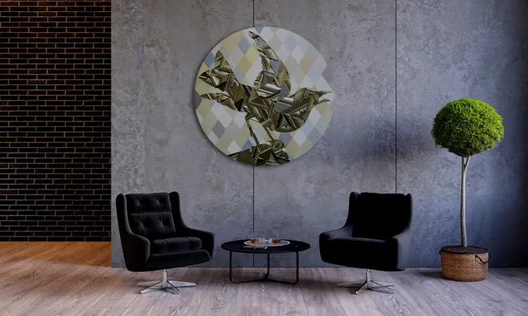 Artwork titled "Pajaro plateado" made with undefined in the year 2015 by Juan Diego Miguel
