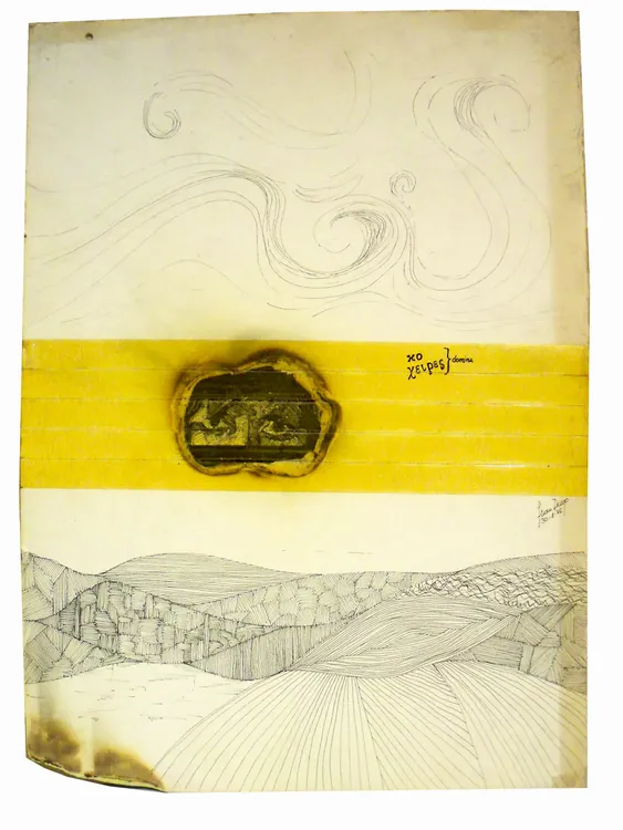 Artwork titled "Xo xelpes" made with undefined in the year 1976 by Juan Diego Miguel