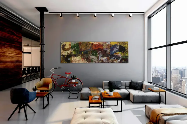 Artwork titled "Acechando" made with undefined in the year 2019 by Juan Diego Miguel