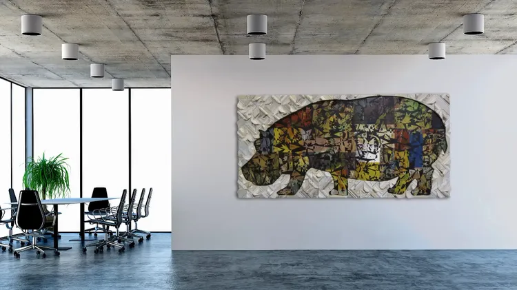 Artwork titled "Hipopotamo" made with undefined in the year 2019 by Juan Diego Miguel